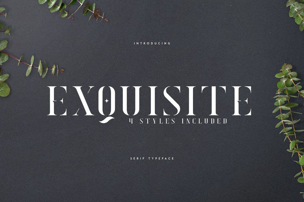 Exquisite Font
