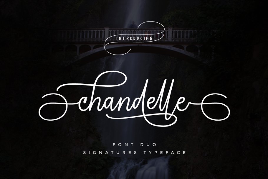 Chandelle Signatures Script Font