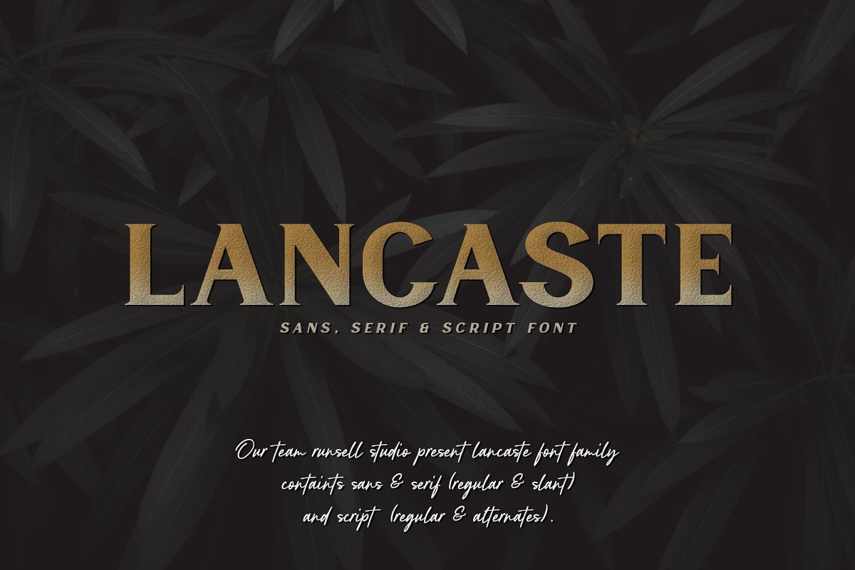 Lancaste Script Font