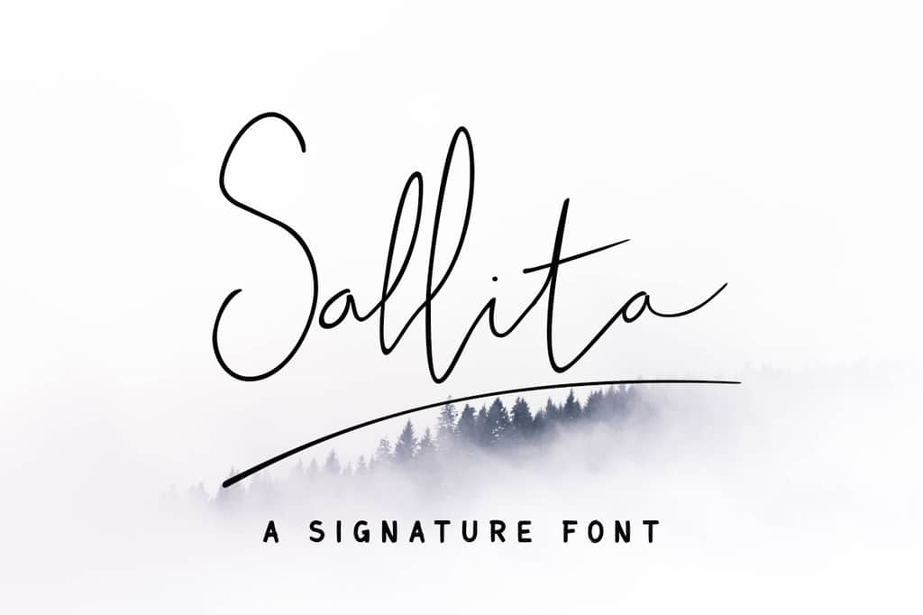 Sallita Script Font