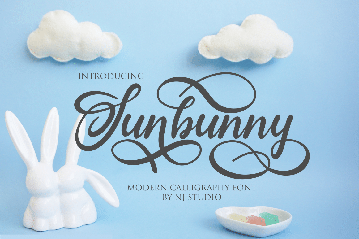 Sunbunny Calligraphy Script Font