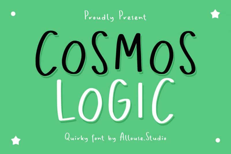 Cosmos Logic Display Font