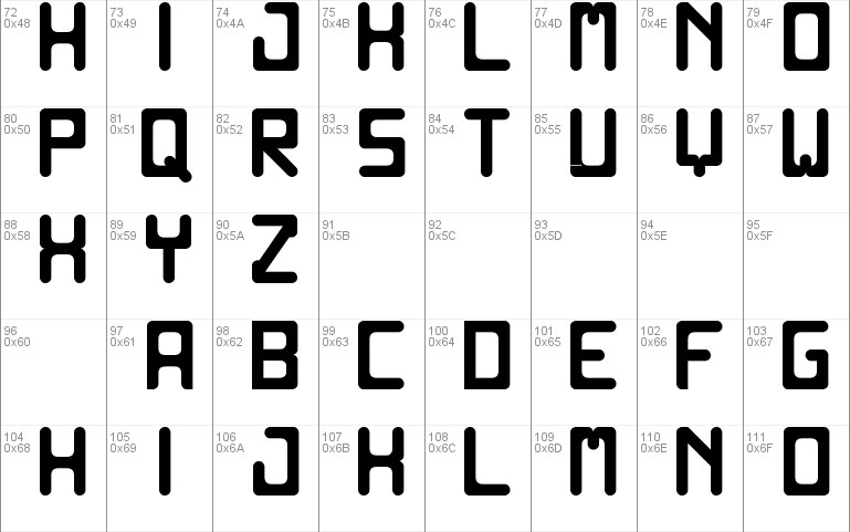 Old Computer Font