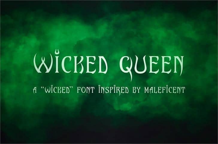 Wicked Queen Font