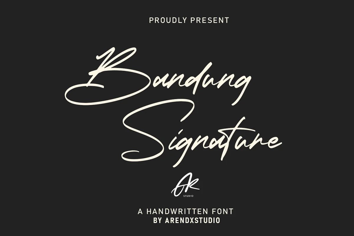 Bandung Font - UpFonts