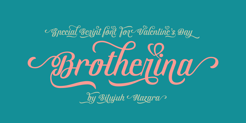 Brotherina Script Font