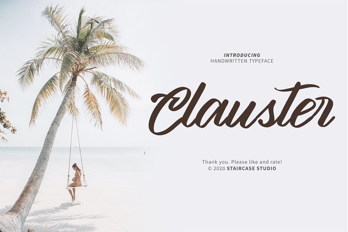Clauster Script Font