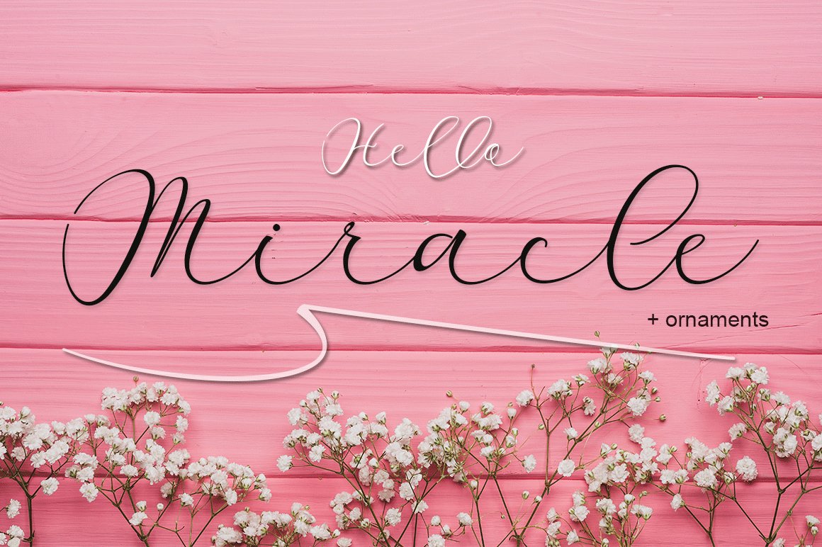 Miracle Script Font