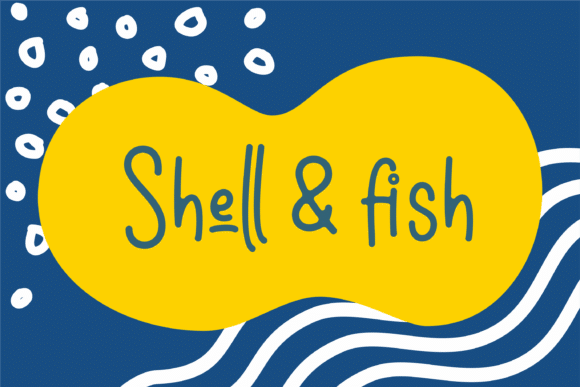 Shell Fish Font
