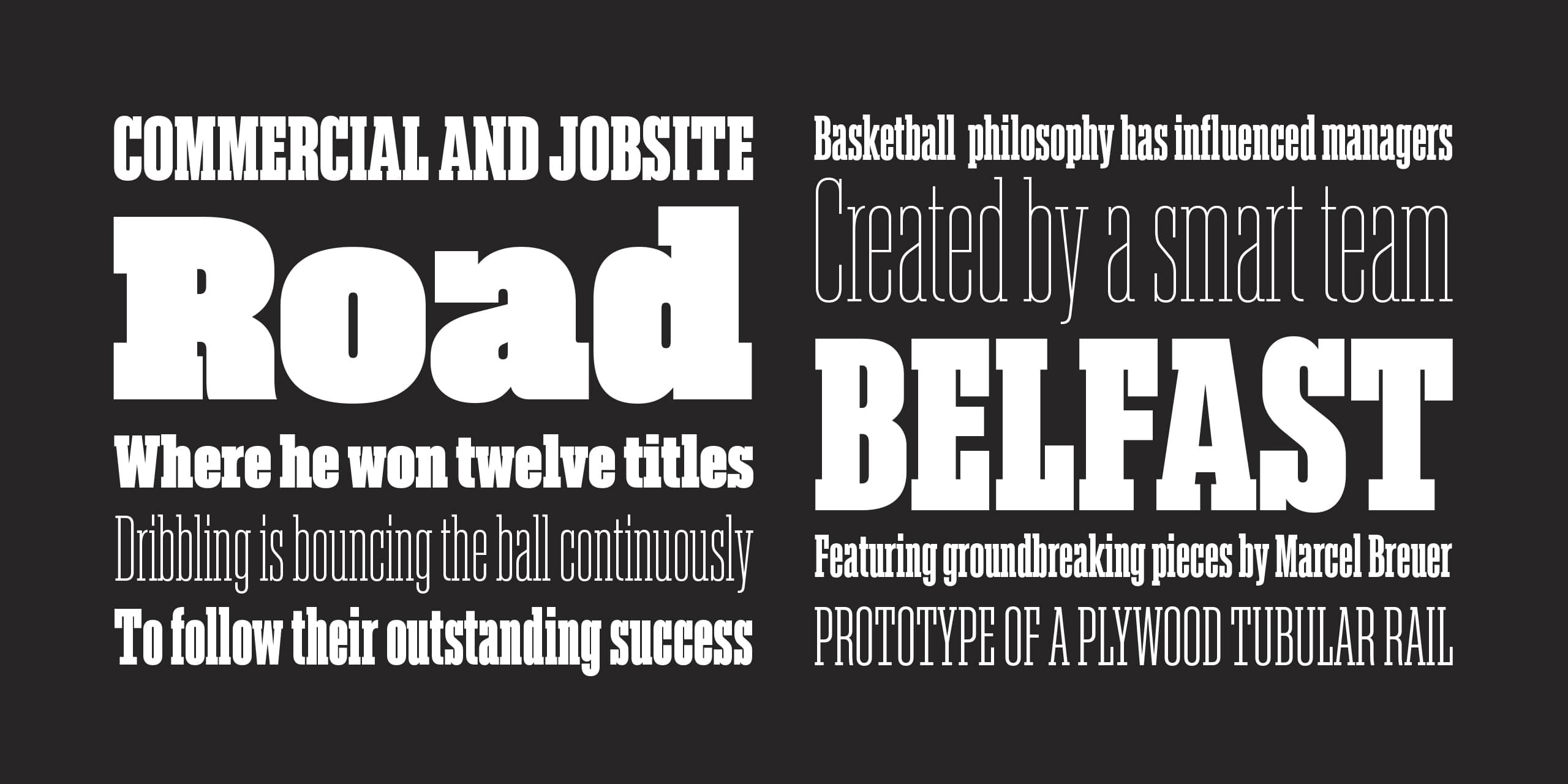 Akkordeon Slab Font Family