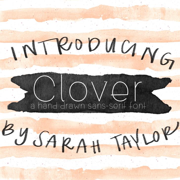Clover Font