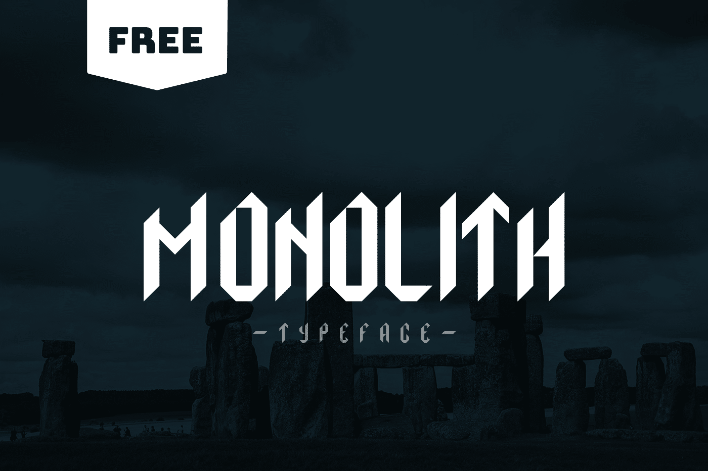Monolith Display Typeface