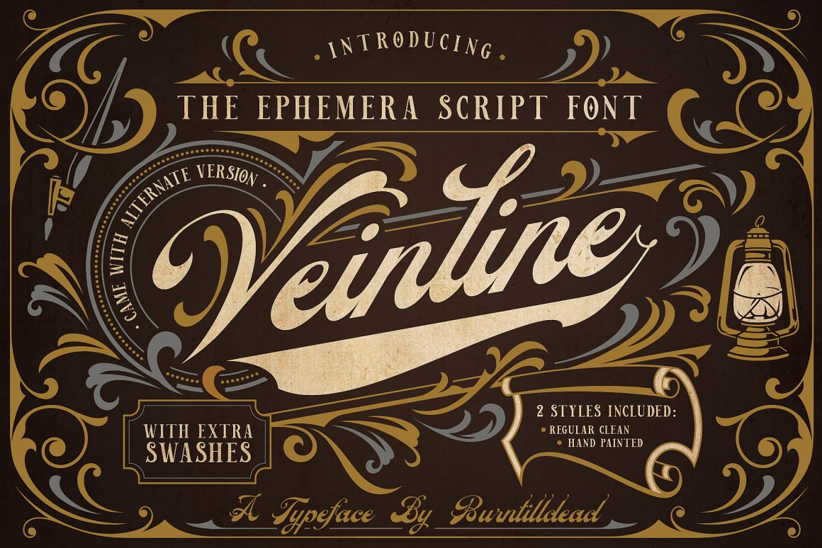 Veinline Script Font