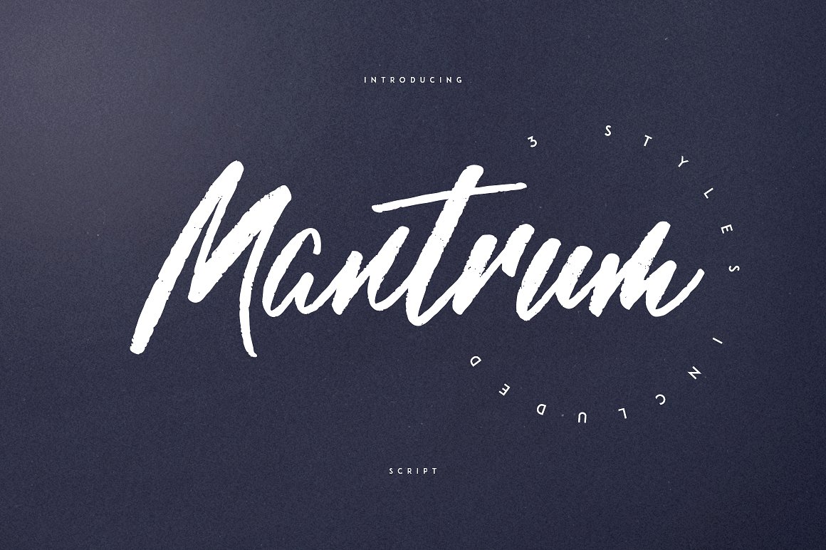 Mantrum Urban Script Font