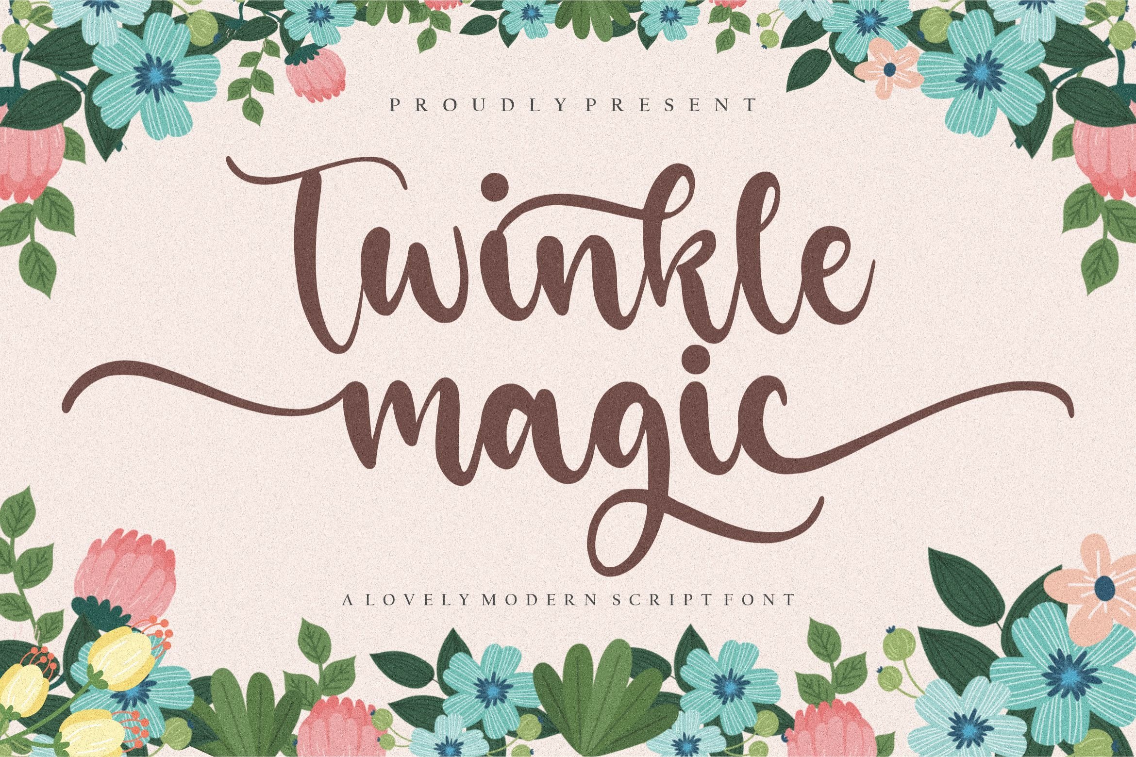 Twinkle Magic Script Font