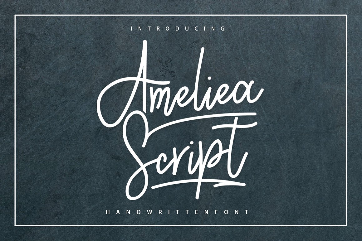 Ameliea Script Font