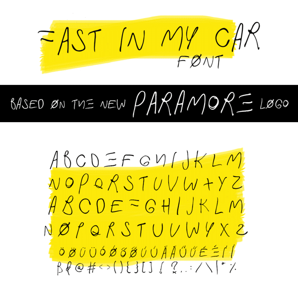 Fast In My Car Font UpFonts