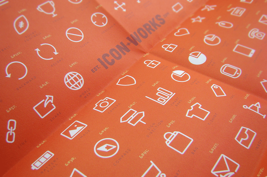 Icon Works Font