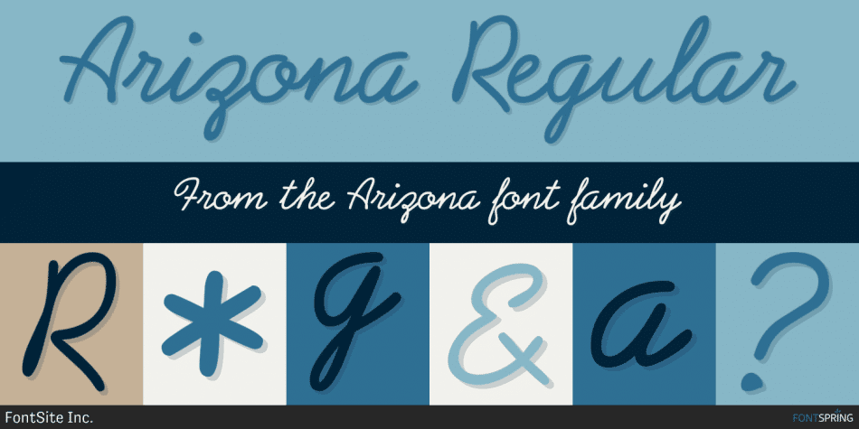 Arizona Script Font