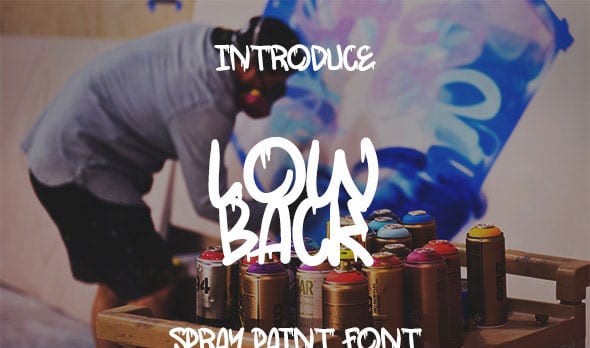 Low Back Font