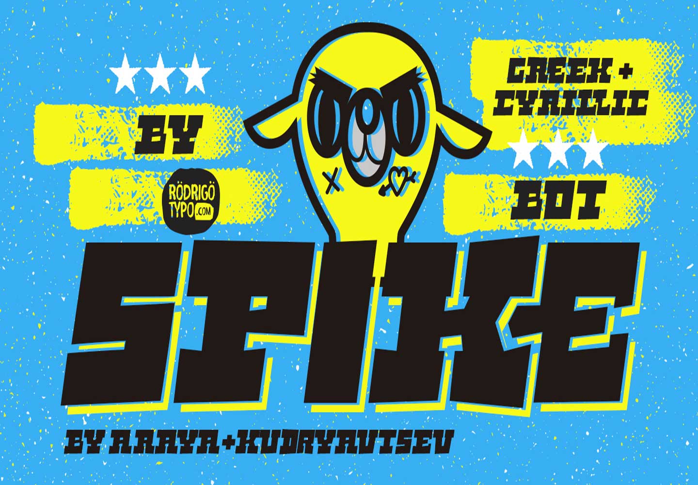Spike Bot Font