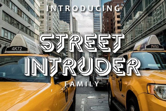 Street Intruder Font.