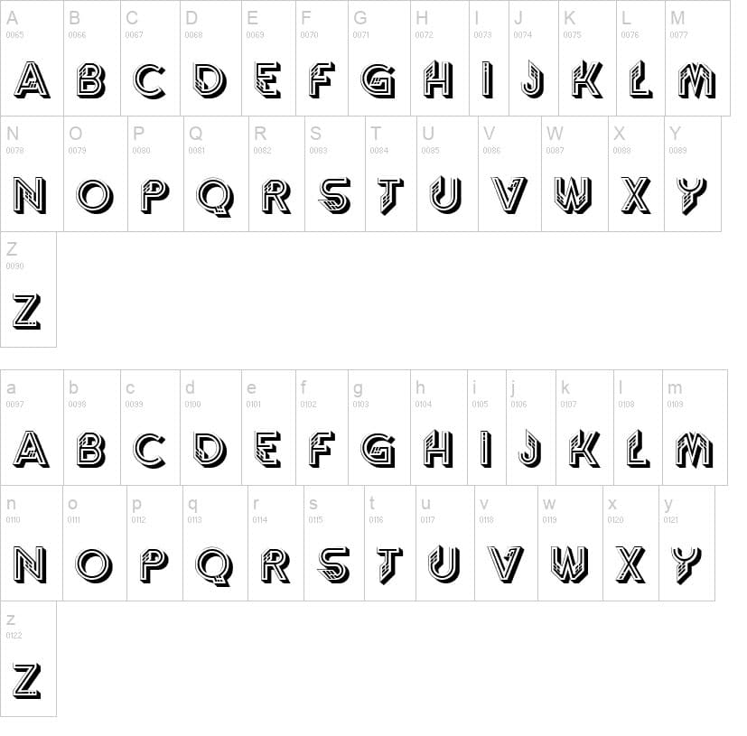 Striptease Font