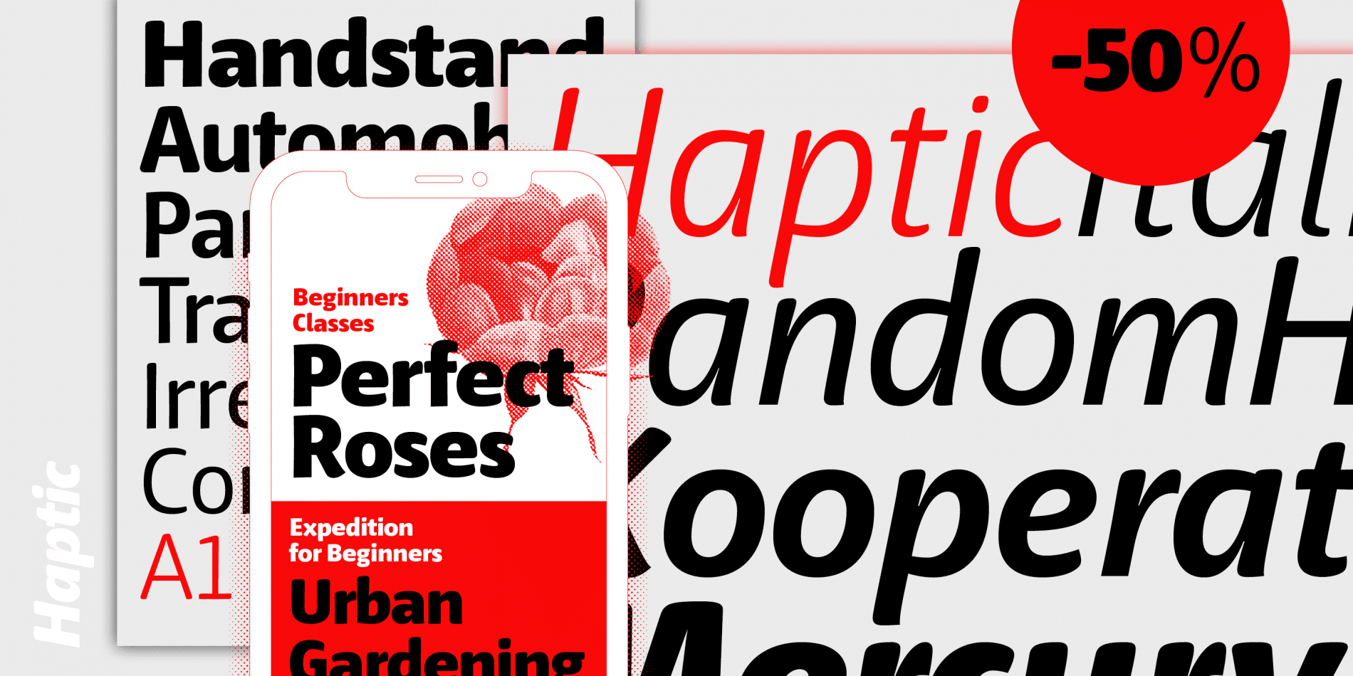 Haptic Pro Font