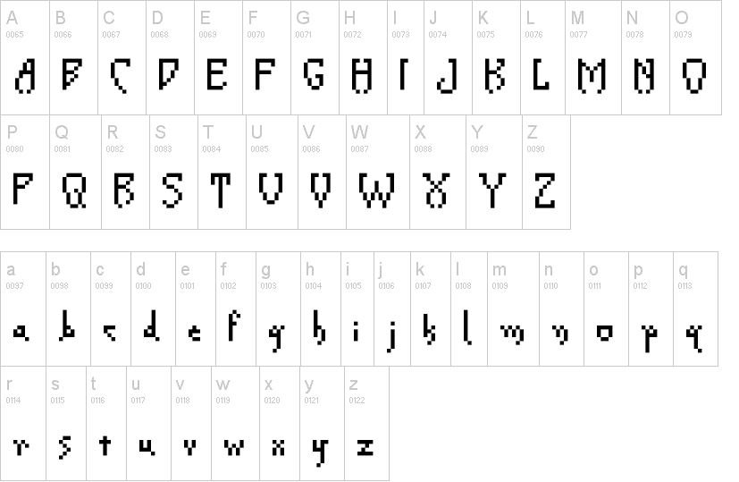 Creeper Pixel Font UpFonts