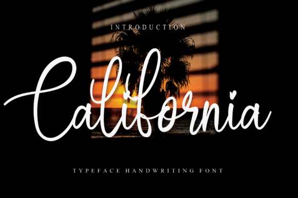 California Script Font