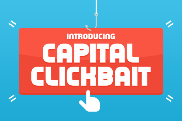 Capital Clickbait Font