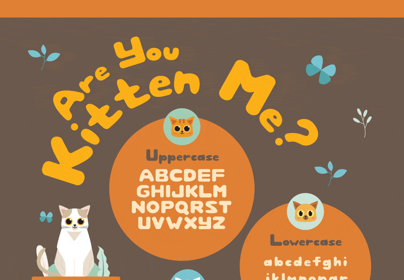 Are You Kitten Me Font