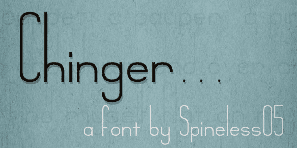Chinger Font