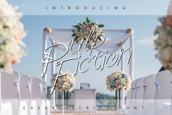 Pulp Fiction Script Font