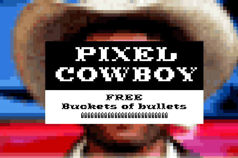 Pixel Cowboy Font