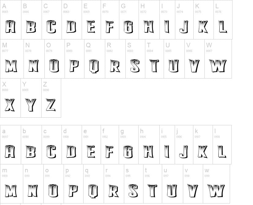 Engine Font - UpFonts