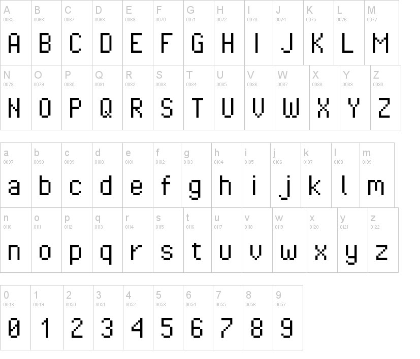 Pixel Operator Font