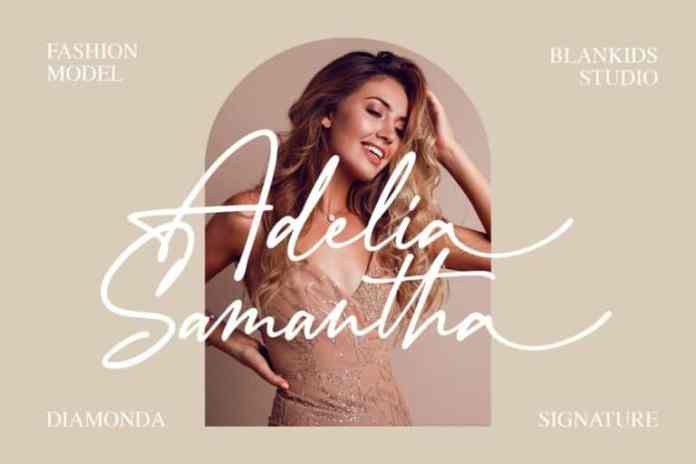 Diamonda Script Font