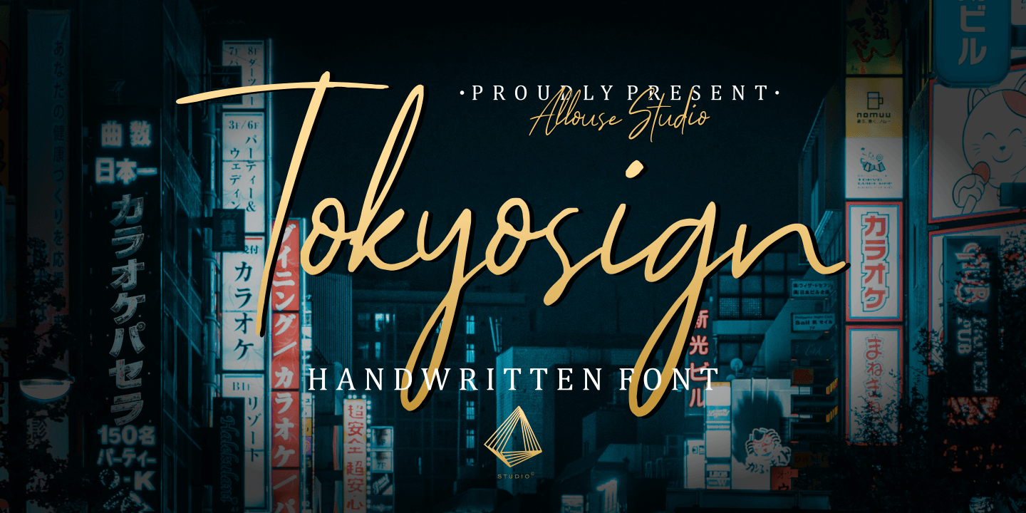 Tokyosign Script Font