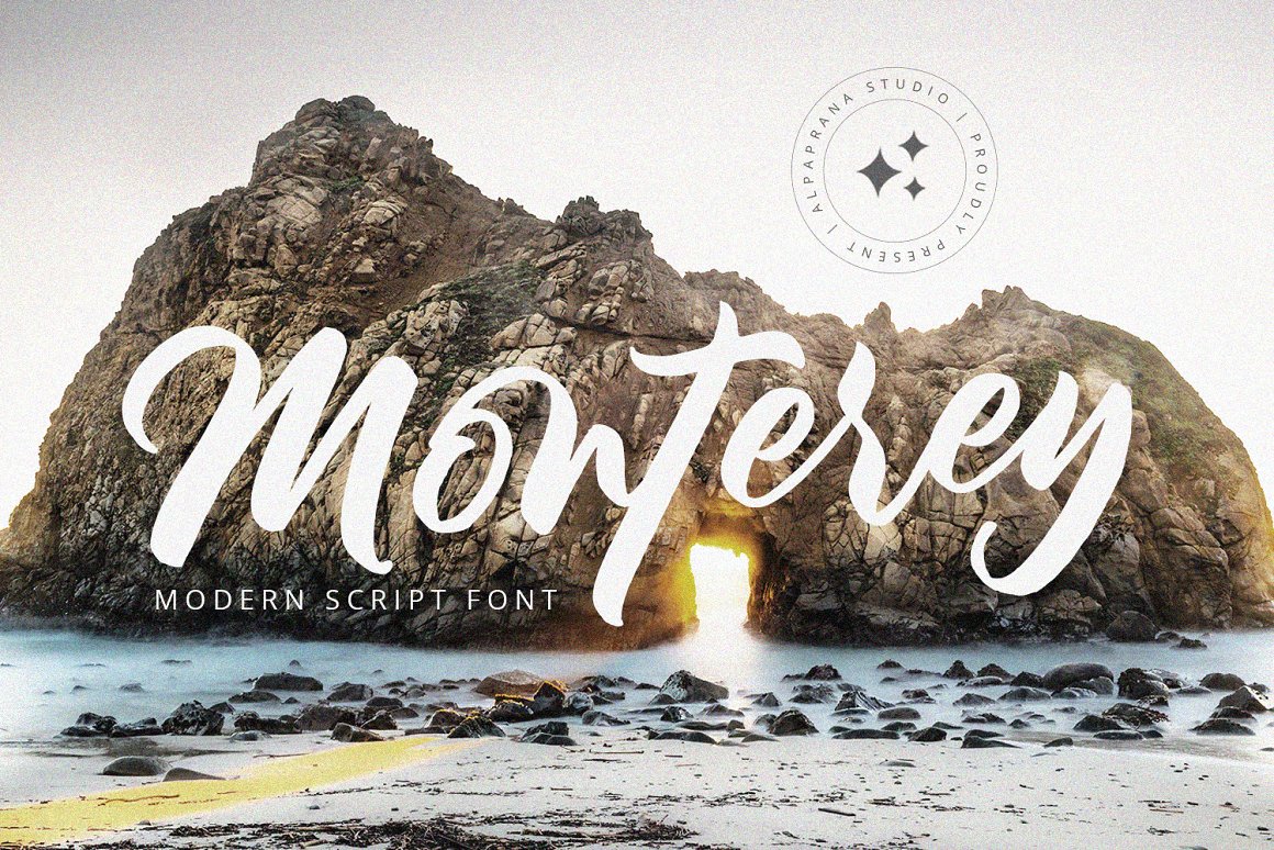 Monterey Modern Script Font