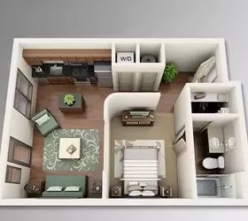 While a conventional house built by national builders will cost from $50 to $100 per square foot a tiny house of only a couple hundred square . 500 Square Foot Apartment Floor Plans With Drawings Upgraded Home