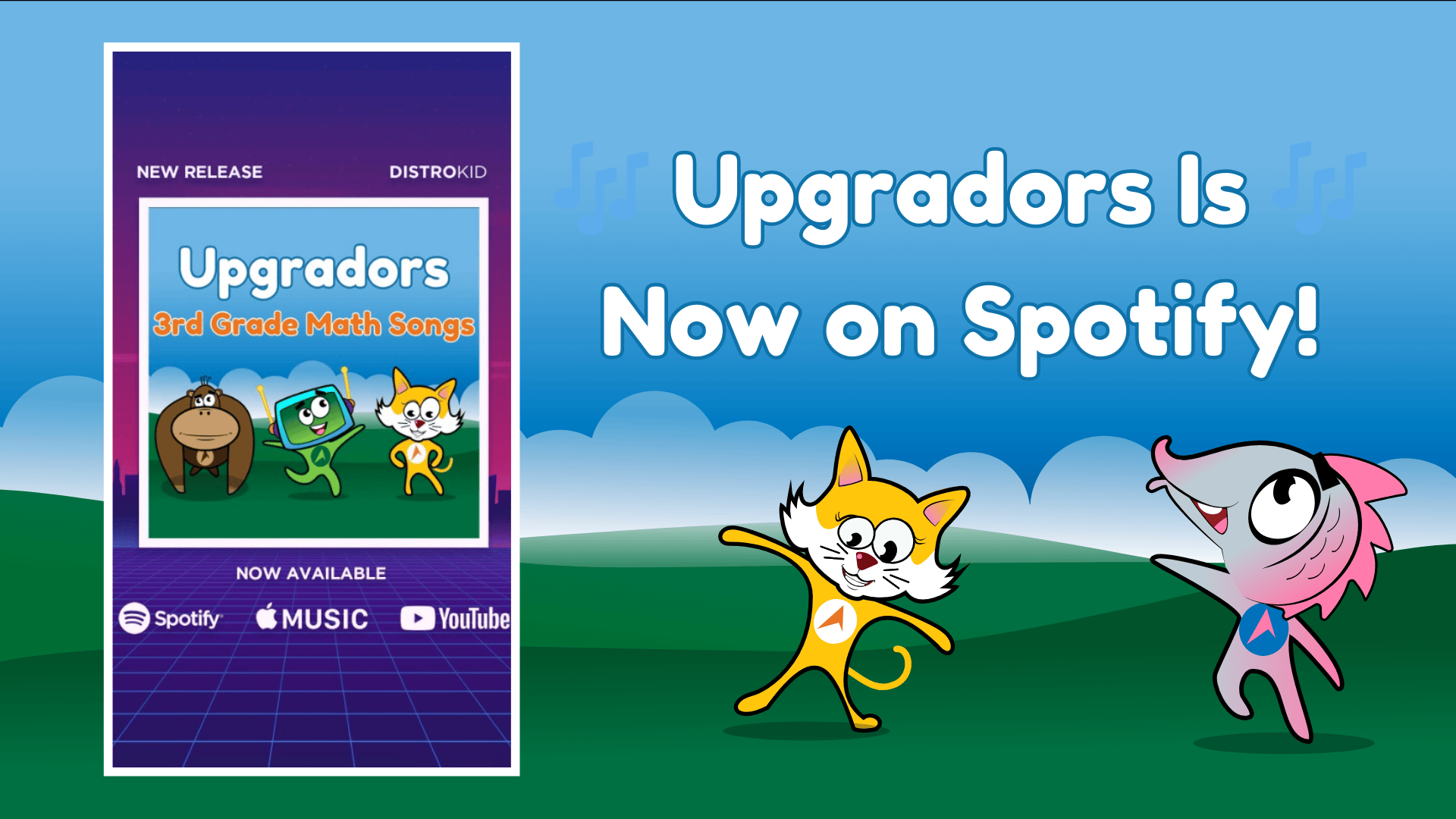 Upgradors Is Now on Spotify!