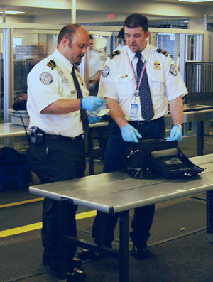 Screening Checkpoint at Boston Logan Internati...