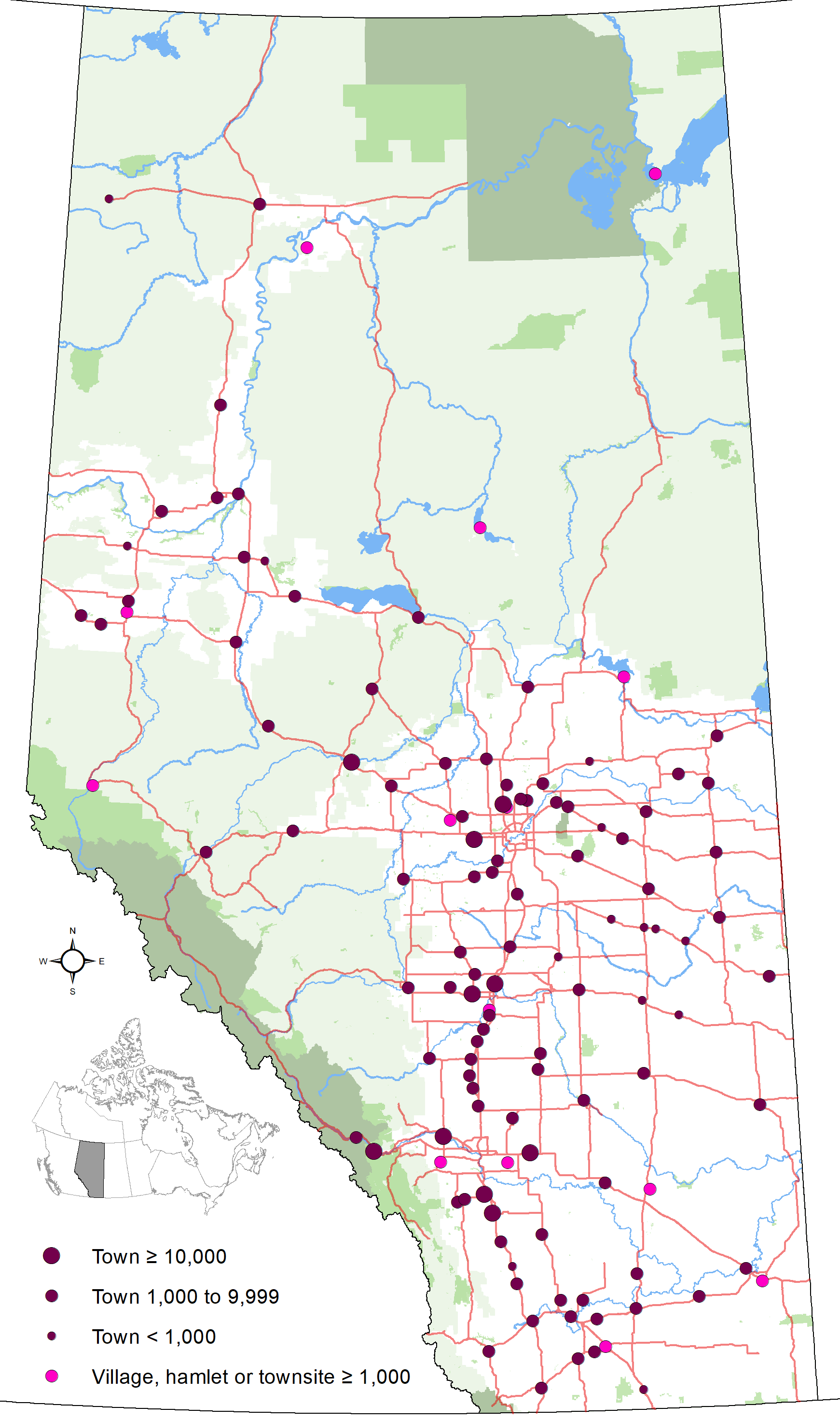 List Of Towns In Alberta Wikipedia Alberta Towns 