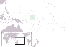 Location of remote island of Nauru, where Australia is sending 8 Burmese refugees