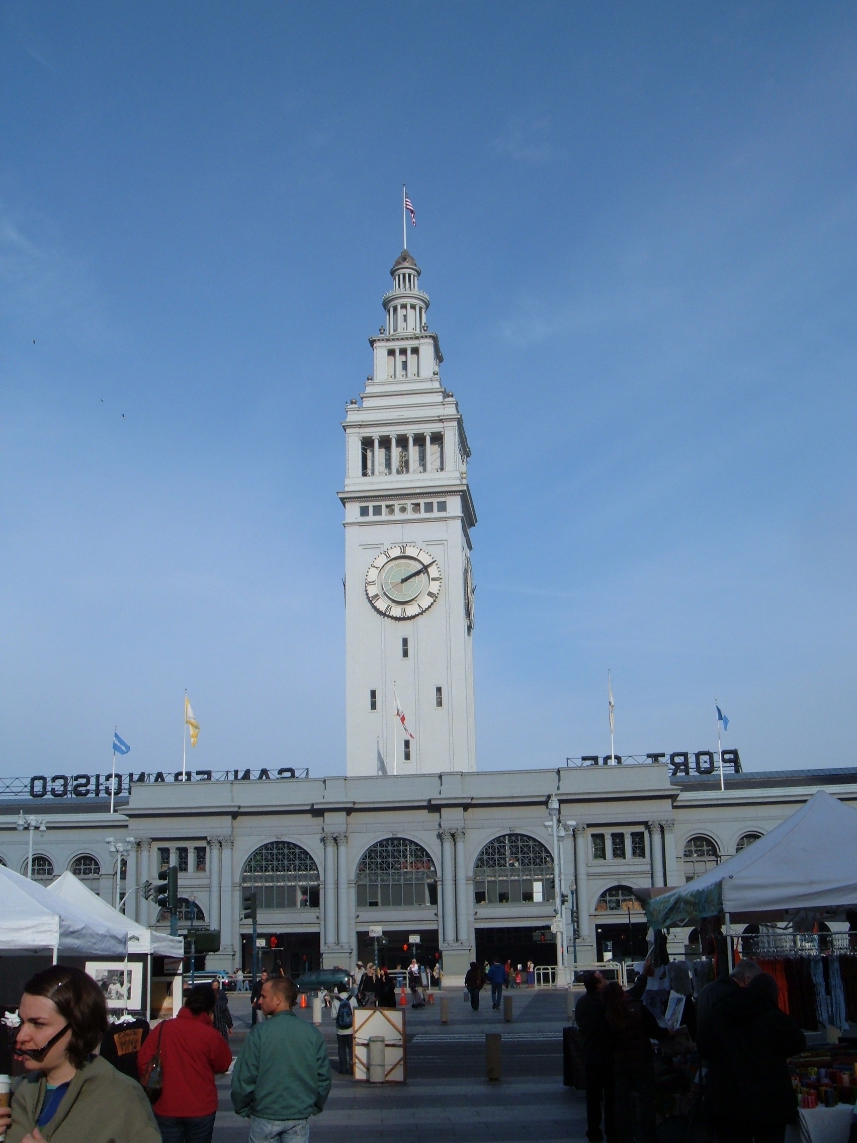 Francine maroukian picks some stando. File Sf Ferry Building Clocktower Jpg Wikimedia Commons