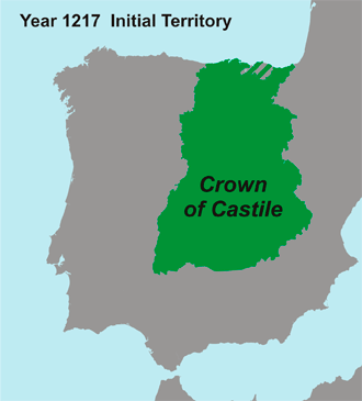 Crown Of Castile Wikipedia Crown Of Castile Map 