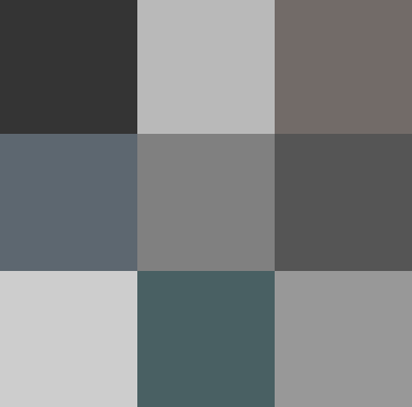 20 Paleta De Colores Gris