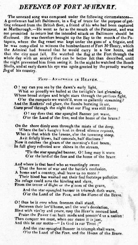 Striker berusia 27 tahun itu lalu menyanyikan lagu 'egyptian king'. The Star Spangled Banner Wikipedia Bahasa Indonesia Ensiklopedia Bebas