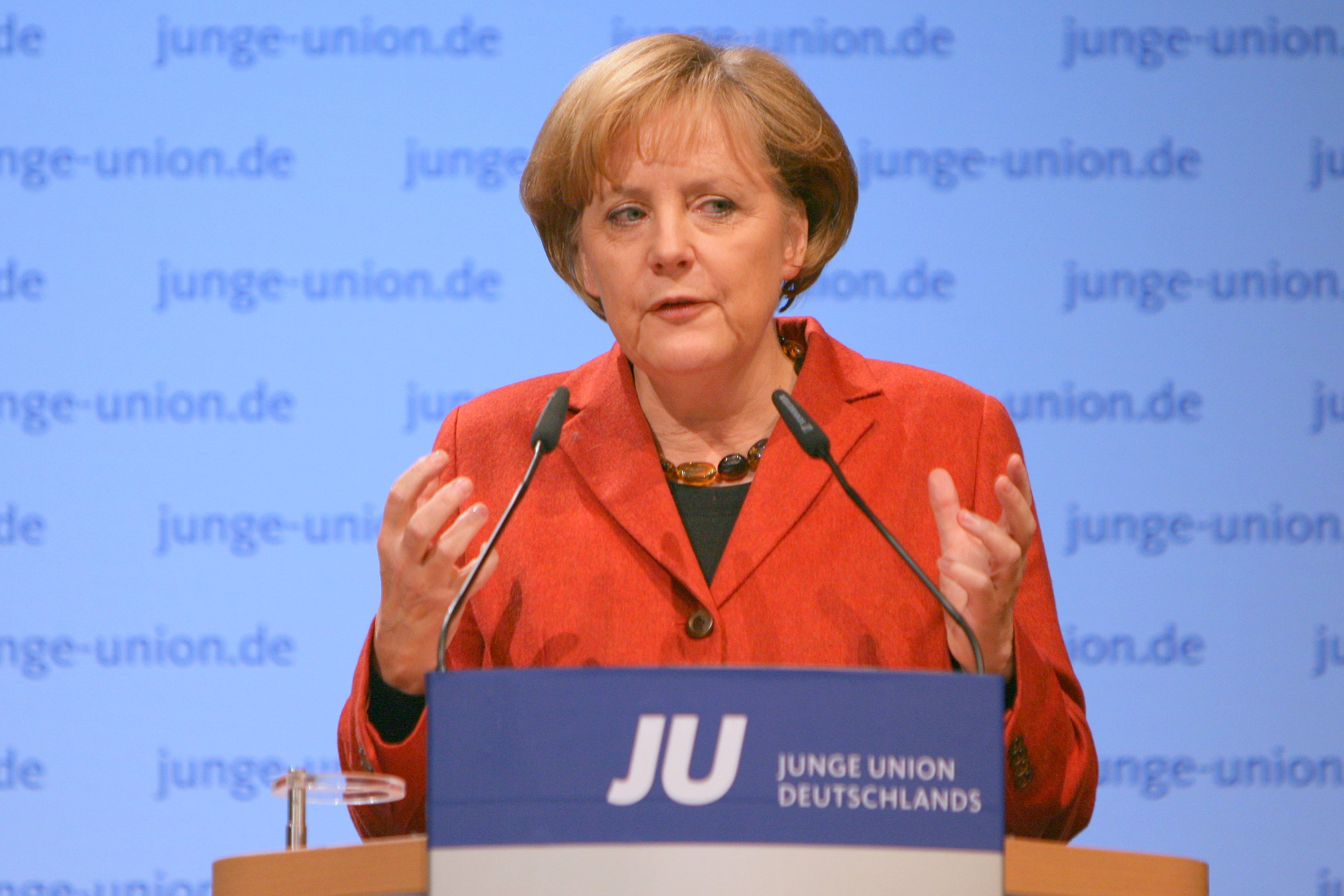 English: German Chancelor Dr. Angela Merkel De...